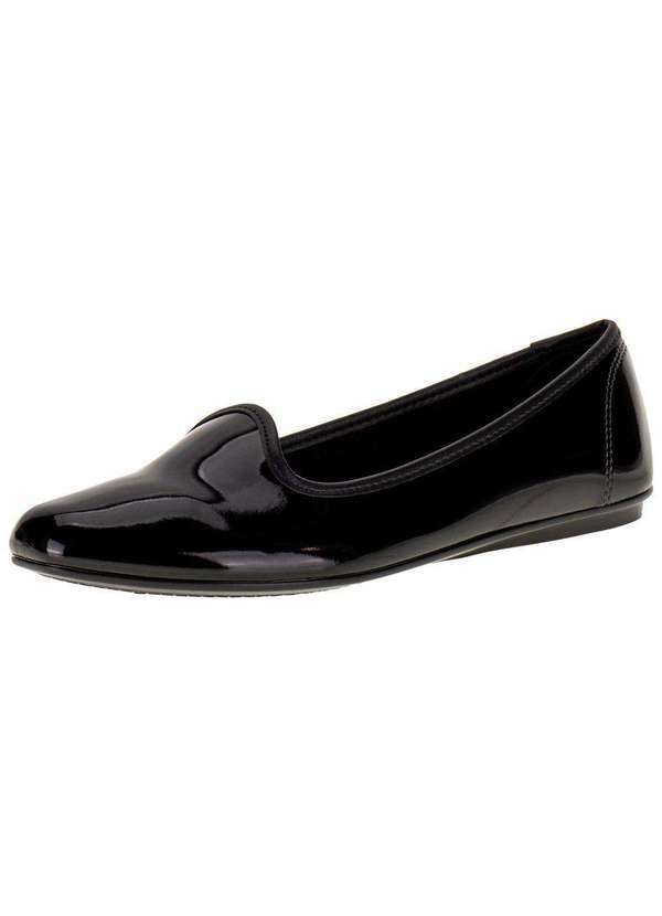 Beira Rio - Sapatilha Feminina Beira Rio - 4198600 - Verniz/Preto