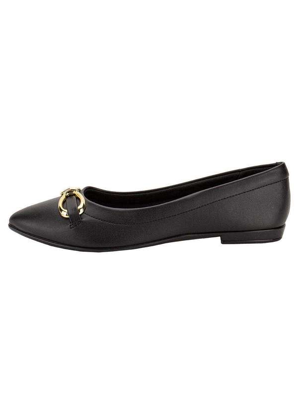 Beira Rio - Sapatilha Feminina Flat Beira Rio 41361111 - Preto 2