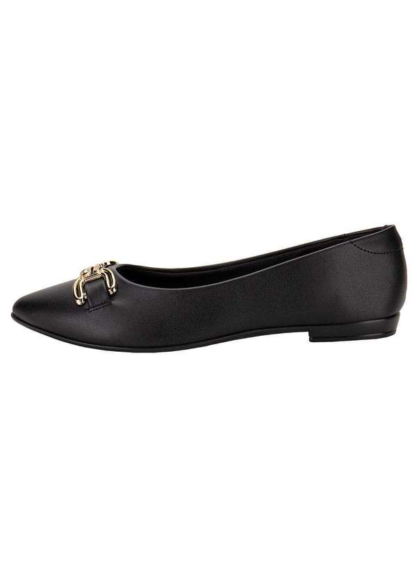 Beira Rio - Sapatilha Feminina Flat Beira Rio 41361113 - Preto 2