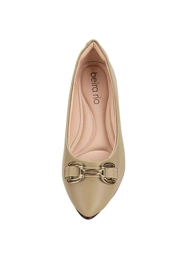 Beira Rio - Sapatilha Feminina Flat Beira Rio 41361113 - Oliva 5