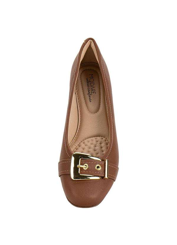 Modare - Sapatilha Feminina Flat Modare 70161003 - Chocolate 5