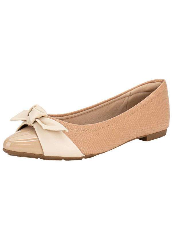 Modare - Sapatilha Feminina Flat Modare - 7334233 - Salmão