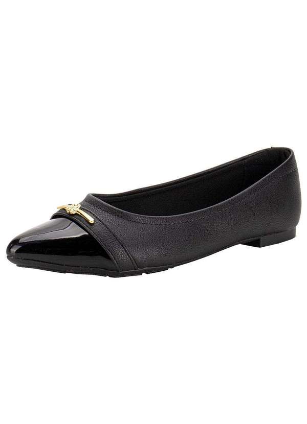 Modare - Sapatilha Feminina Flat Modare 7334244 - Preto 01