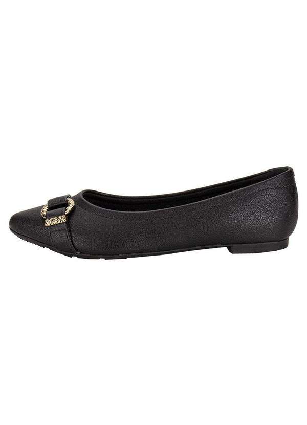 Modare - Sapatilha Feminina Flat Modare 7334251 - Preto 2