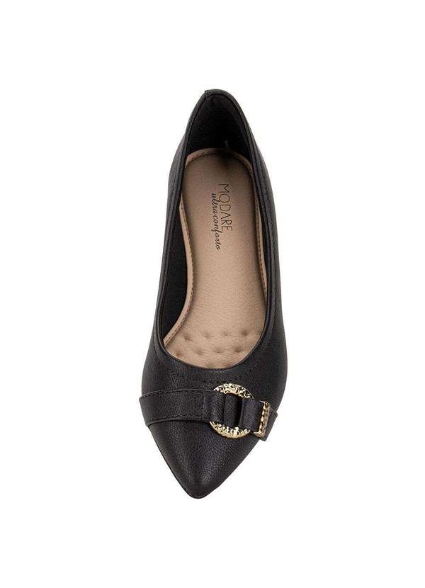 Modare - Sapatilha Feminina Flat Modare 7334251 - Preto 5