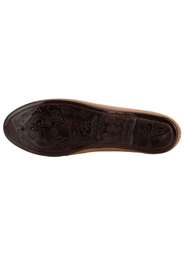 Moleca - Sapatilha Feminina Flat Moleca 50271481 - Camel 4
