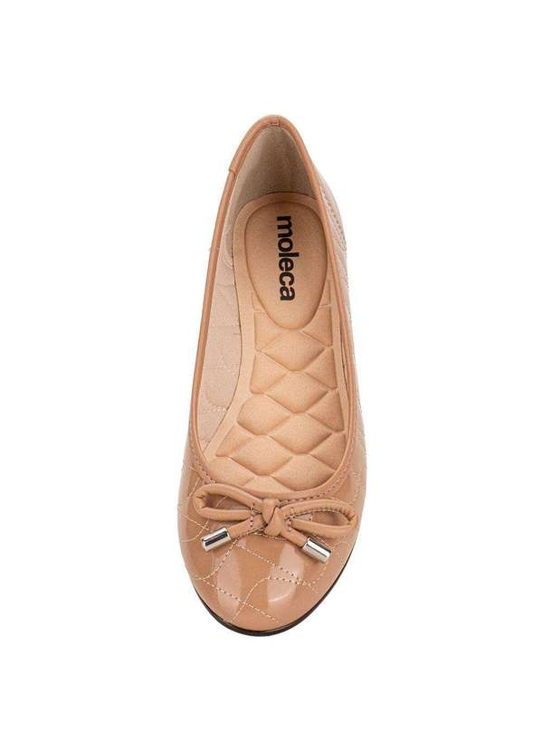 Moleca - Sapatilha Feminina Flat Moleca 50271482 - Salmão 5