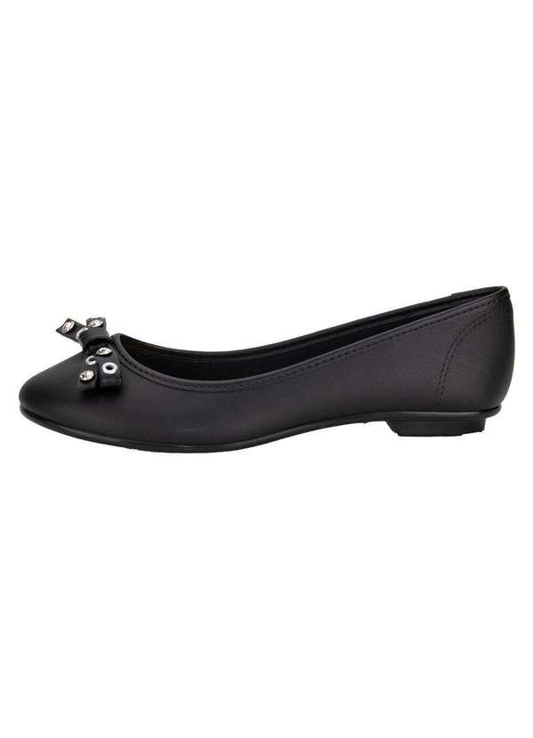 Moleca - Sapatilha Feminina Flat Moleca 50271486 Preto 2