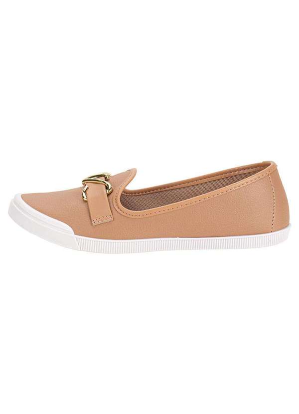 Moleca - Sapatilha Feminina Flat Moleca 5109796 - Salmão 2