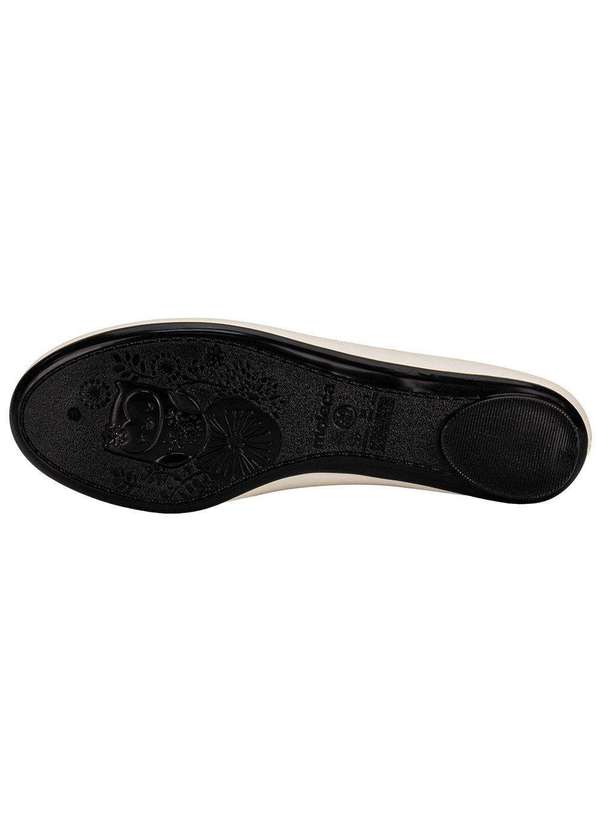 Moleca - Sapatilha Feminina Flat Moleca 5726147 Marfim 4