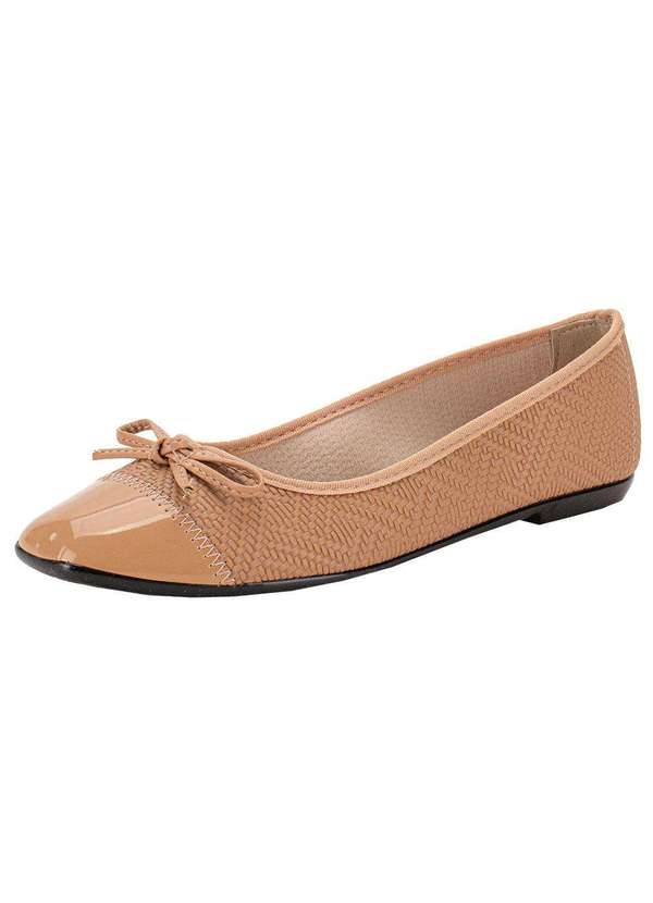 Moleca - Sapatilha Feminina Flat Moleca 5729110 - Salmão
