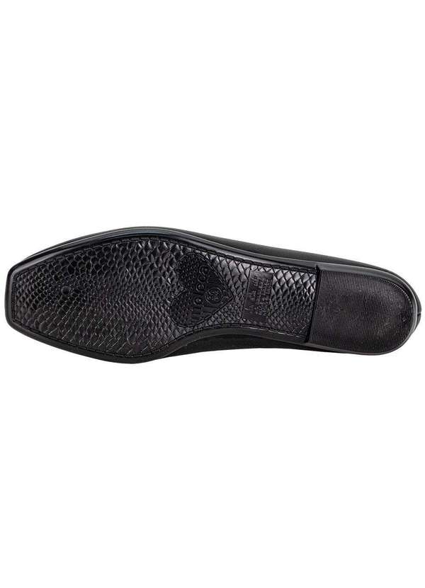 Moleca - Sapatilha Feminina Flat Moleca 5729131 Preto 4
