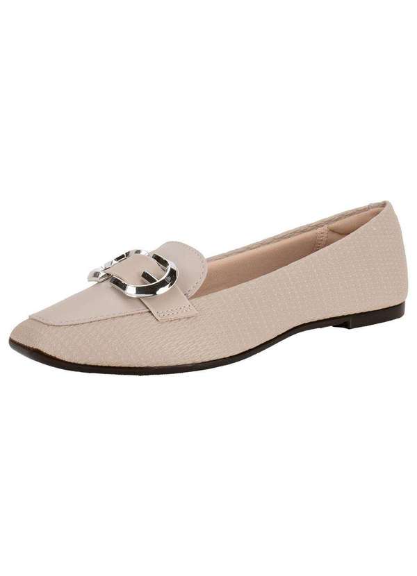 Moleca - Sapatilha Feminina Flat Moleca 5735237 - Cinza