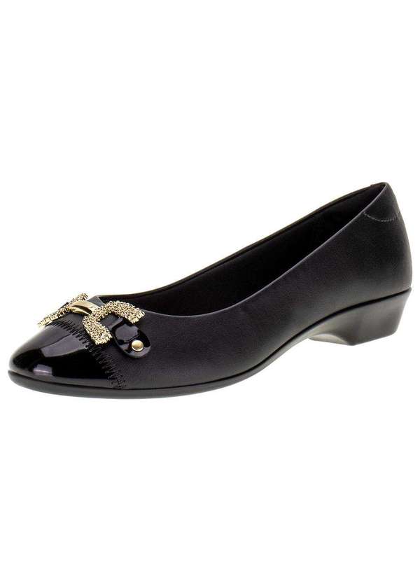 Moleca - Sapatilha Feminina Flat Moleca - 5787102 - Preto