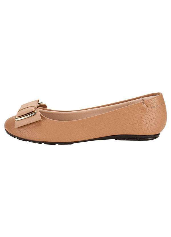 Moleca - Sapatilha Feminina Flat Moleca 5800103 - Salmão 2