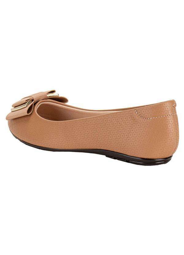 Moleca - Sapatilha Feminina Flat Moleca 5800103 - Salmão 3