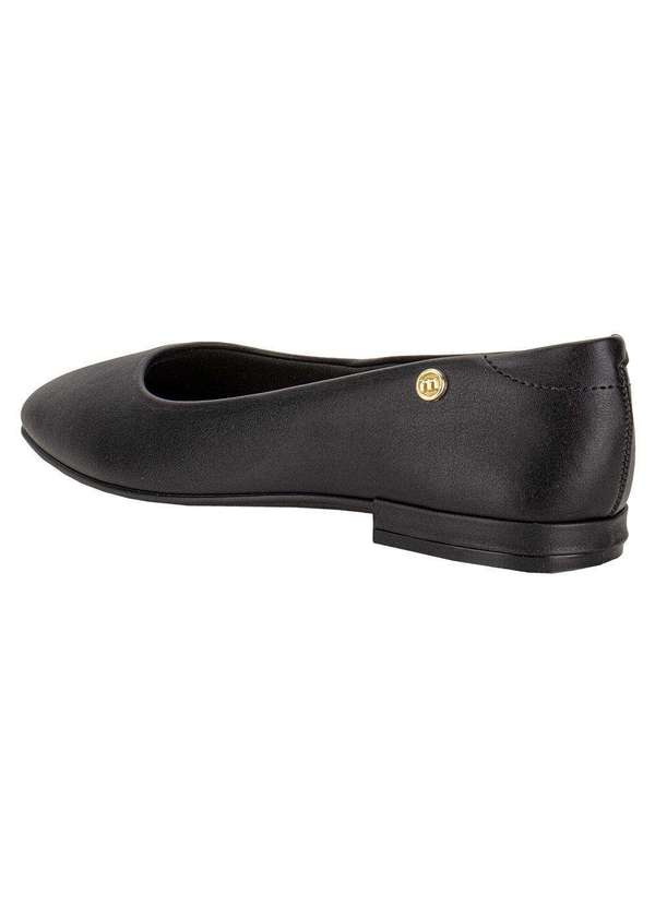Moleca - Sapatilha Feminina Flat Moleca 5820100 - Preto 3