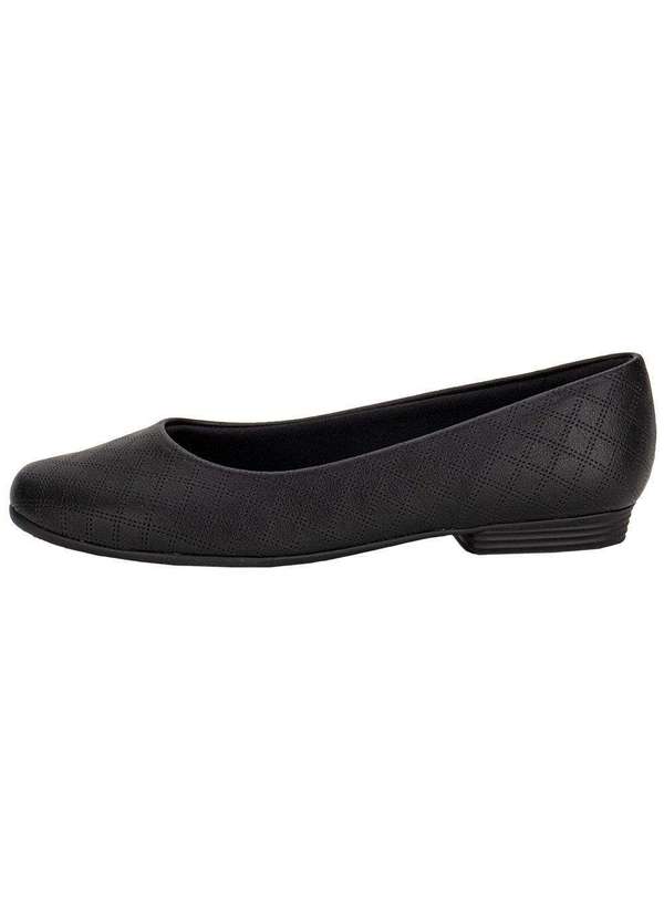 Piccadilly - Sapatilha Feminina Flat Piccadilly 250115 Preto 2