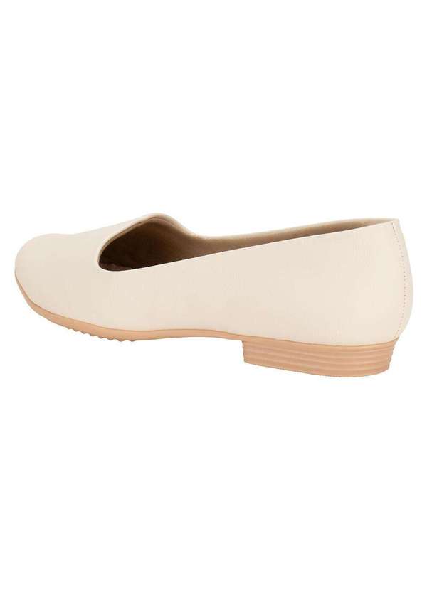 Piccadilly - Sapatilha Feminina Flat Piccadilly 250132 Natural 3