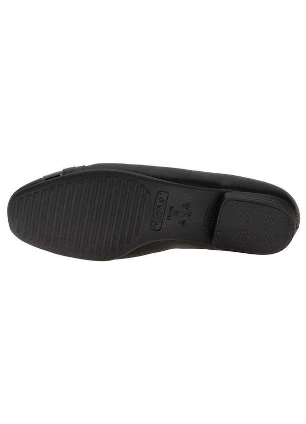 Piccadilly - Sapatilha Feminina Flat Piccadilly 250224 - Preto 4