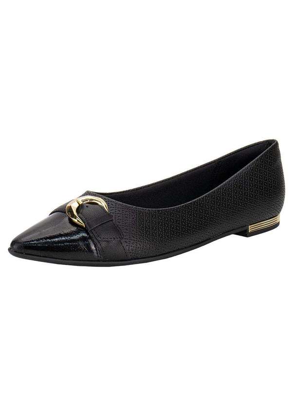 Piccadilly - Sapatilha Feminina Flat Piccadilly 274107 - Preto
