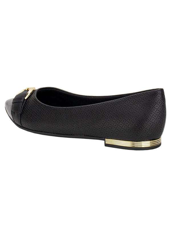 Piccadilly - Sapatilha Feminina Flat Piccadilly 274107 - Preto 3