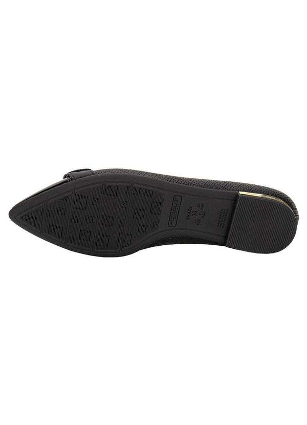 Piccadilly - Sapatilha Feminina Flat Piccadilly 274107 - Preto 4