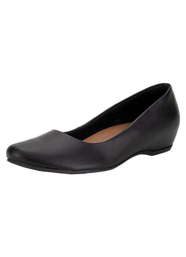 Usaflex - Sapatilha Feminina Flat Usaflex Ac0910 - Preto
