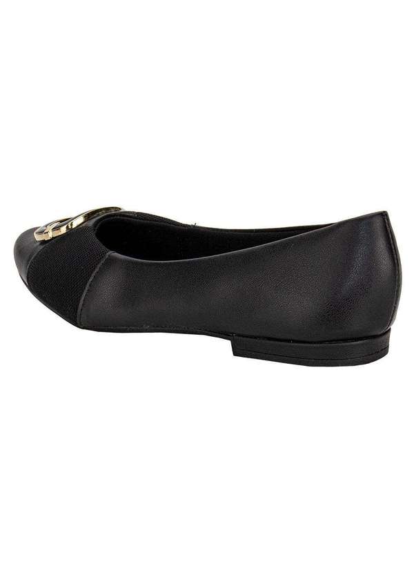Usaflex - Sapatilha Feminina Flat Usaflex Mm0104 - Preto 3