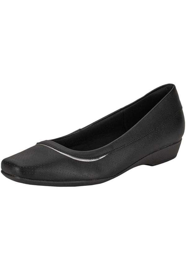 Usaflex - Sapatilha Feminina Flat Usaflex Mm1602 - Preto