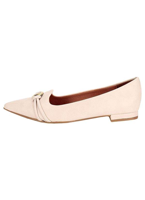 Vizzano - Sapatilha Feminina Flat Vizzano 12061004 - Natural 2