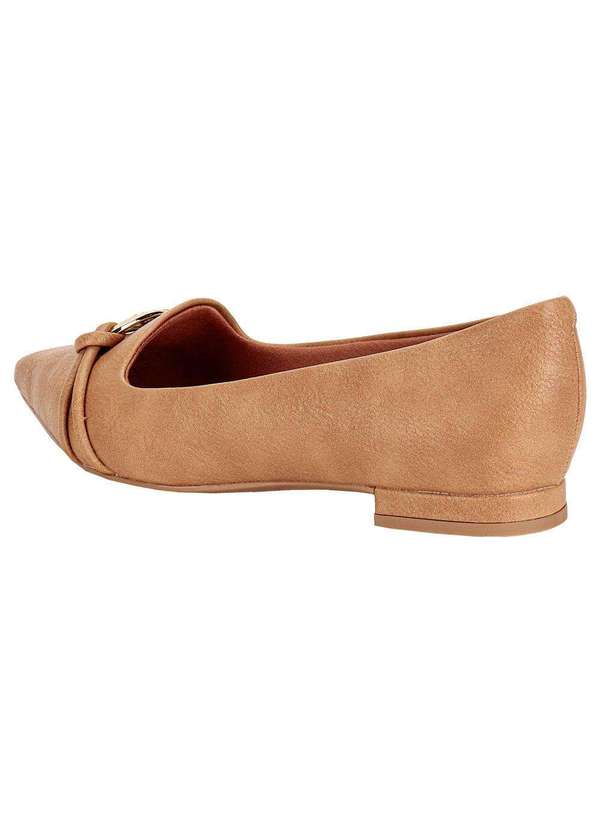 Vizzano - Sapatilha Feminina Flat Vizzano 12061004 - Camel 3