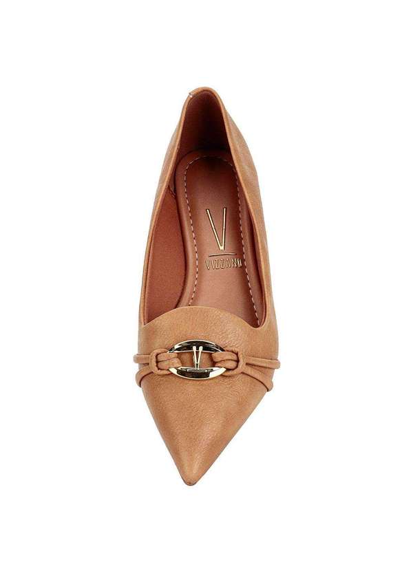Vizzano - Sapatilha Feminina Flat Vizzano 12061004 - Camel 5