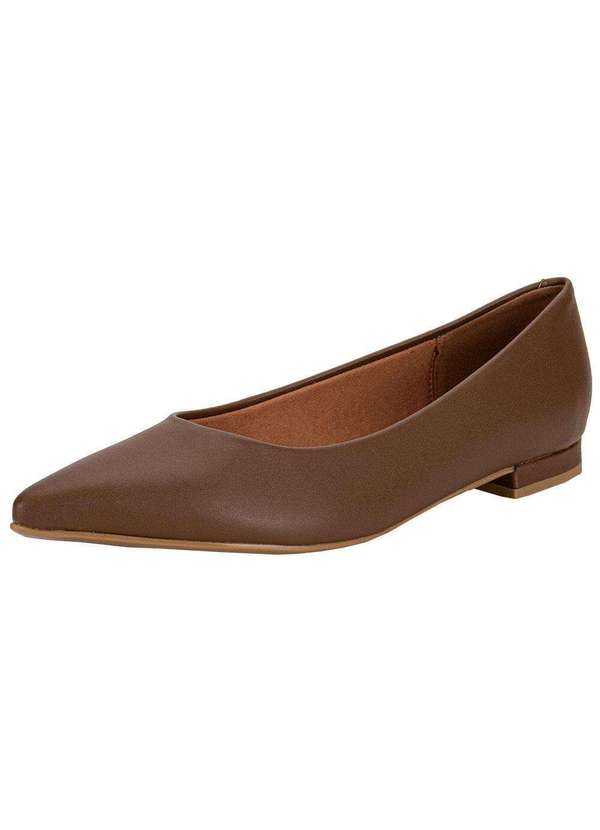 Vizzano - Sapatilha Feminina Flat Vizzano 1206200 - Café