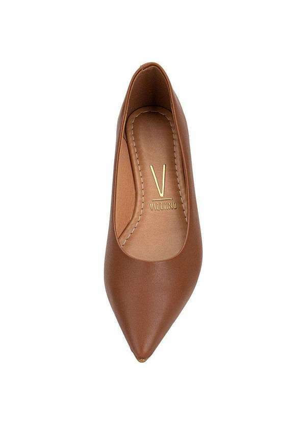 Vizzano - Sapatilha Feminina Flat Vizzano 1206200 - Camel 5