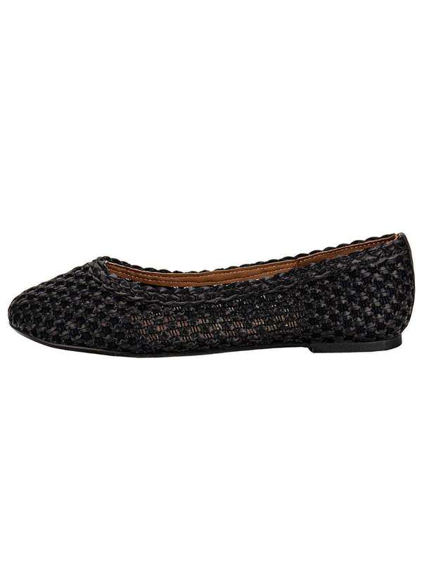 Vizzano - Sapatilha Feminina Flat Vizzano 1443106 - Preto 2