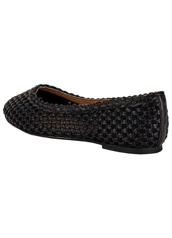 Vizzano - Sapatilha Feminina Flat Vizzano 1443106 - Preto 3