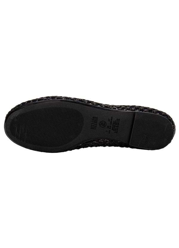 Vizzano - Sapatilha Feminina Flat Vizzano 1443106 - Preto 4