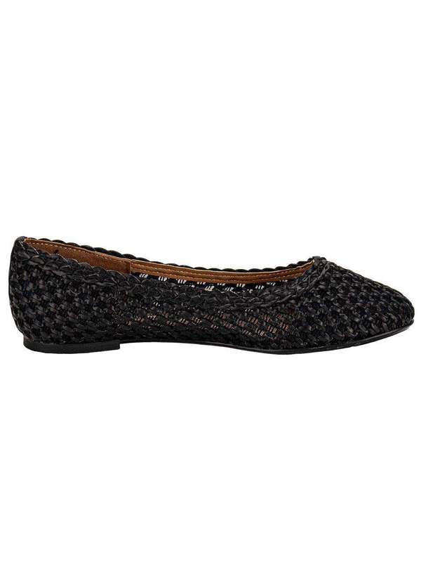 Vizzano - Sapatilha Feminina Flat Vizzano 1443106 - Preto 5