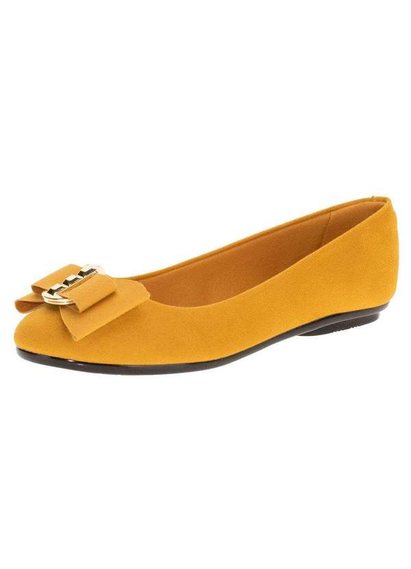 Moleca - Sapatilha Feminina Moleca - 50941502 - Amarelo