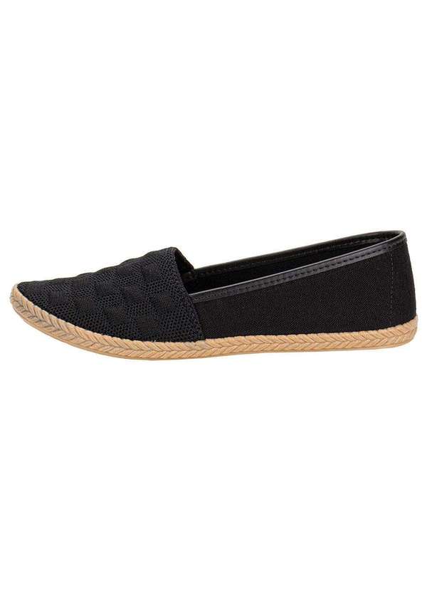 Moleca - Sapatilha Feminina Moleca 5287297 - Preto 2