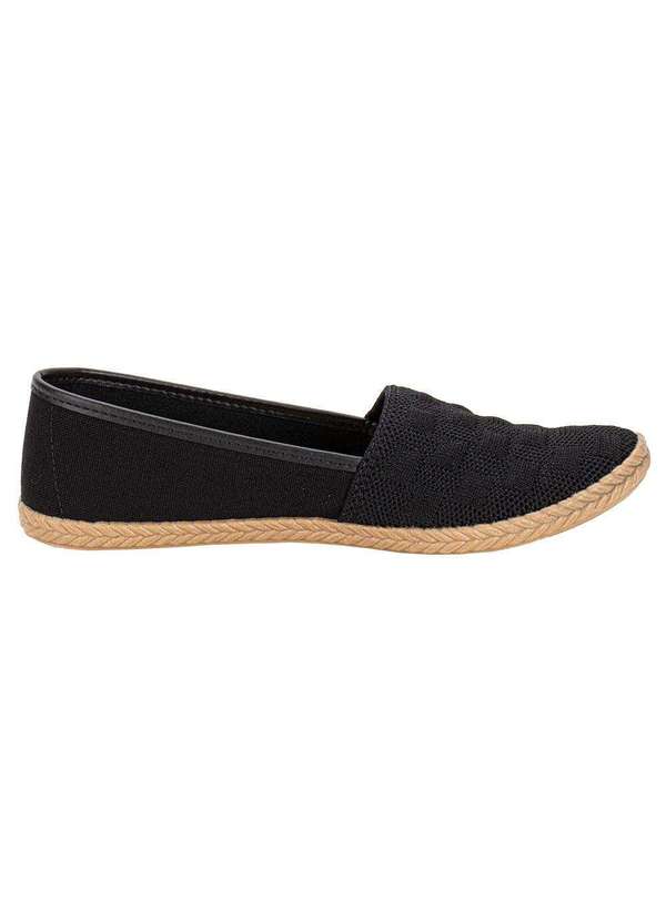 Moleca - Sapatilha Feminina Moleca 5287297 - Preto 5