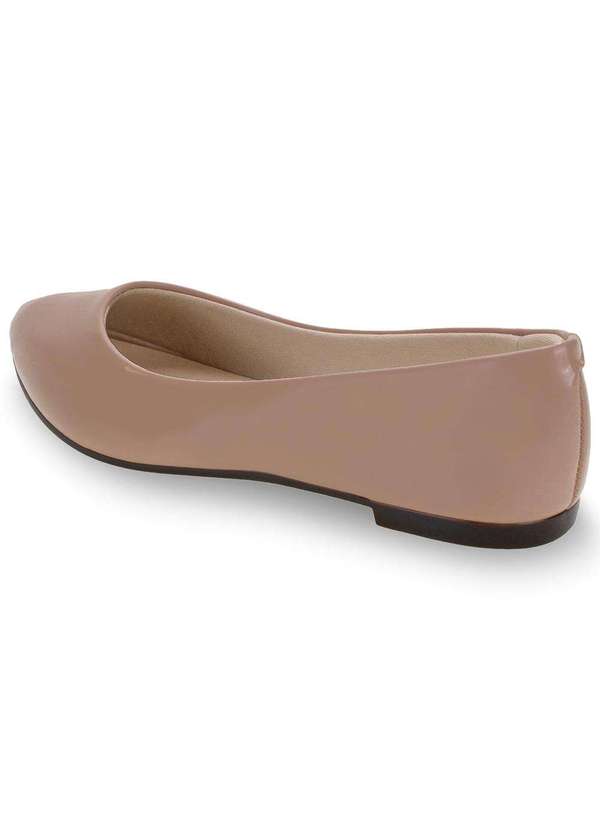 Moleca - Sapatilha Feminina Moleca - 5635100 - Bege 01 3