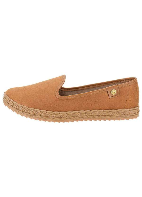 Moleca - Sapatilha Feminina Moleca - 5696104 - Camel 01 2