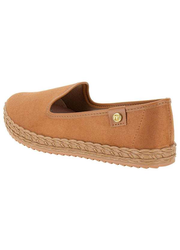 Moleca - Sapatilha Feminina Moleca - 5696104 - Camel 01 3