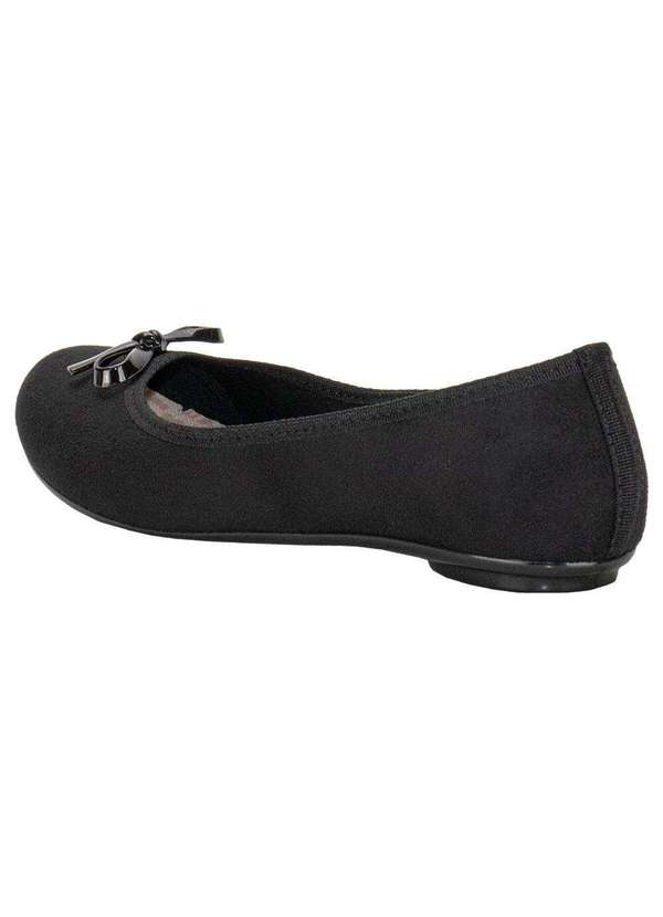 Moleca - Sapatilha Feminina Moleca 5726115 - Preto/Camurça 3