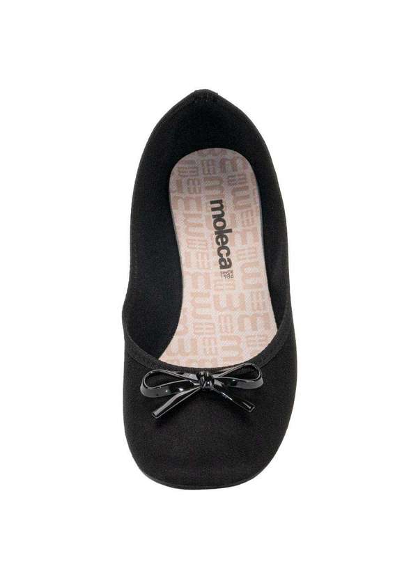 Moleca - Sapatilha Feminina Moleca 5726115 - Preto/Camurça 5