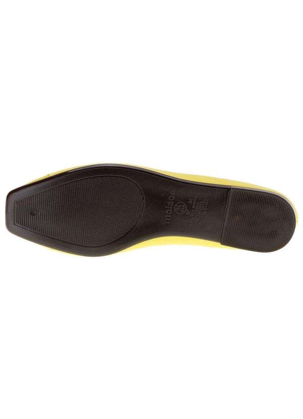 Moleca - Sapatilha Feminina Moleca - 5735110 - Amarelo 4