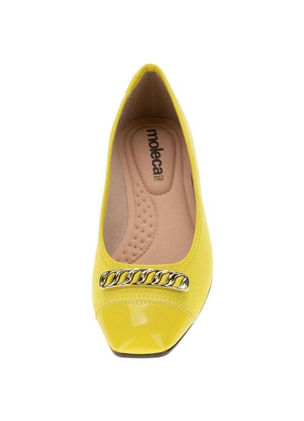 Moleca - Sapatilha Feminina Moleca - 5735110 - Amarelo 5