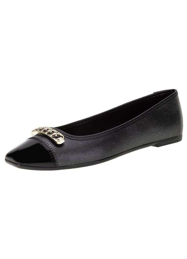 Moleca - Sapatilha Feminina Moleca - 5735110 - Preto